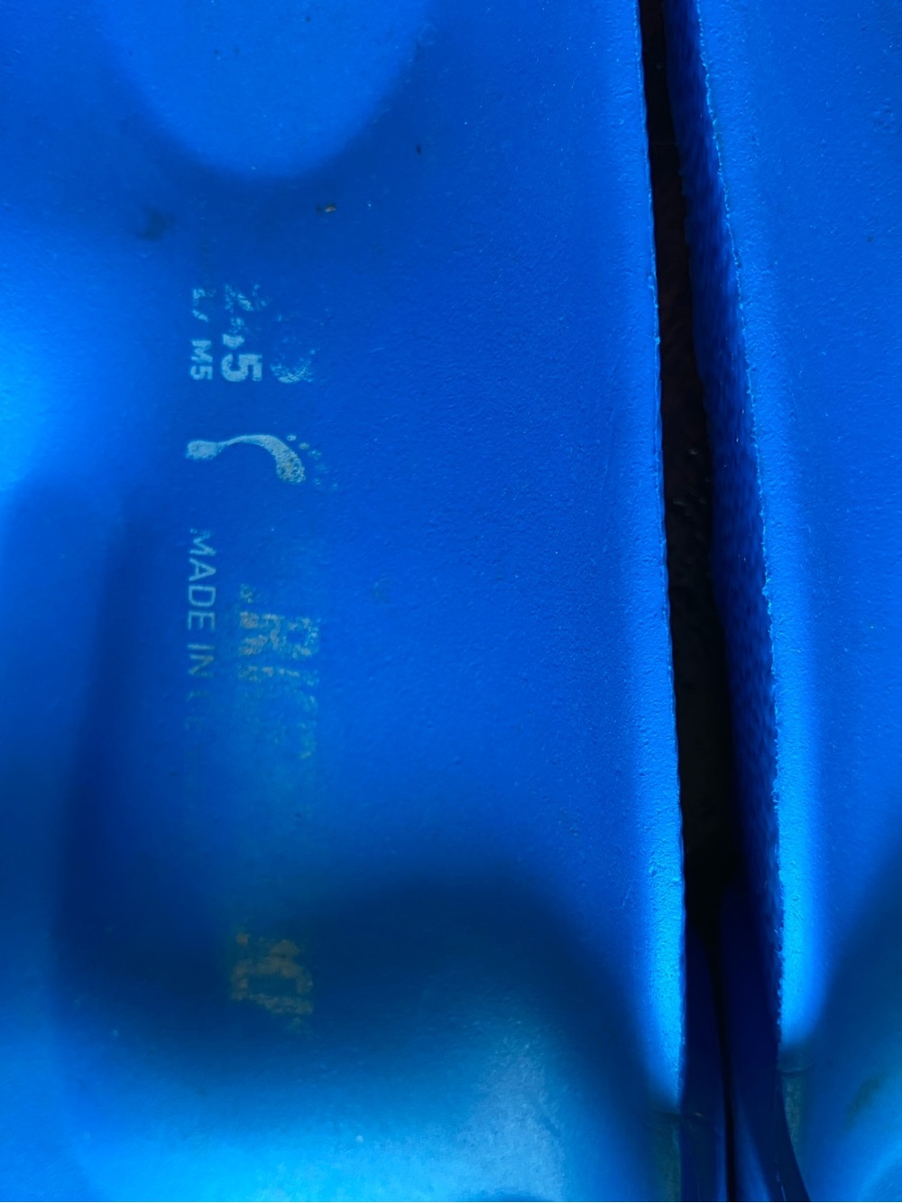 Birkenstock Madrid EVA slide sandals vibrant blue L7 M5 beach pool - Picture 9 of 9